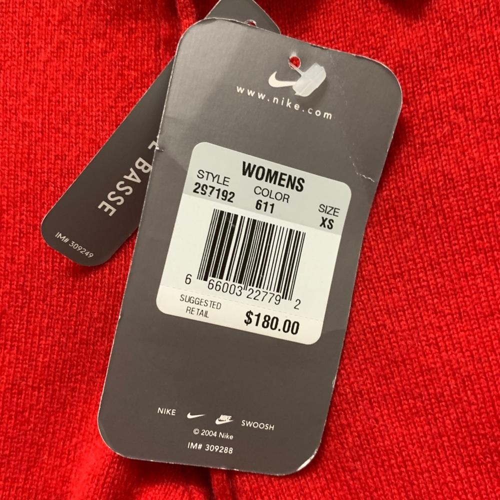 Cashmere Red Nike Sweatpants Rare - Picture 5 of 5